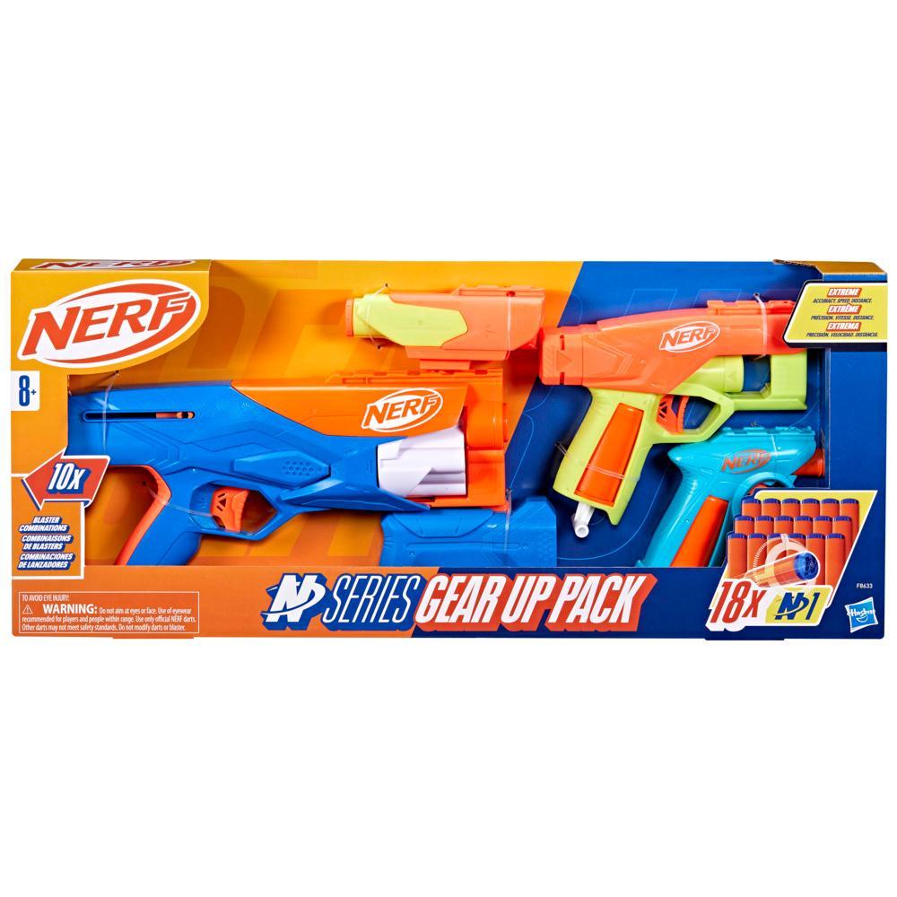 Nerf N Series Gear Up Pack 3x Blasters 18 Nerf N1 Darts Compatible Only with Nerf N Series Blasters - Image 7