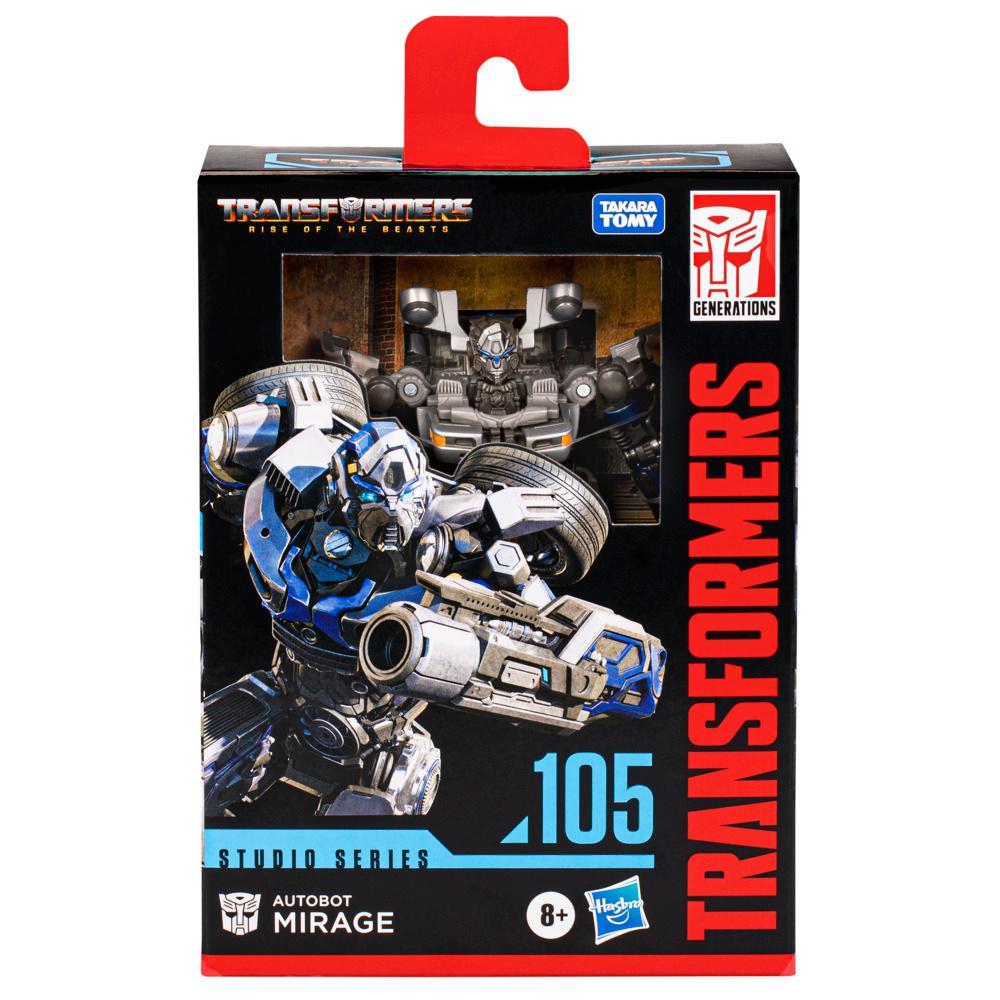 Transformers Studio Series Deluxe Transformers Rise of the Beasts 105 Autobot Mirage Action Figure 45 - Image 2