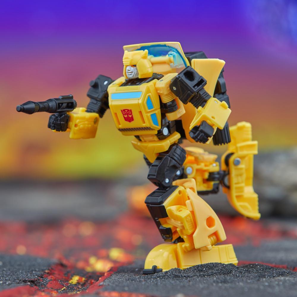 Transformers Legacy Deluxe Class Origin Bumblebee Action Figure - Image 10