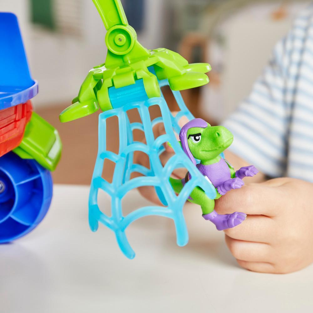 Spidey and His Amazing Friends Dino-Webs Crawler Vehicle with Spider-Man toys Ages 3 - Image 5