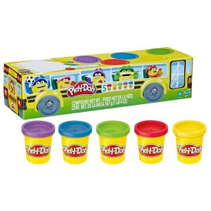 Play-Doh Back to School 5-Pack of Modeling Compound 4-Ounce Cans Non-Toxic