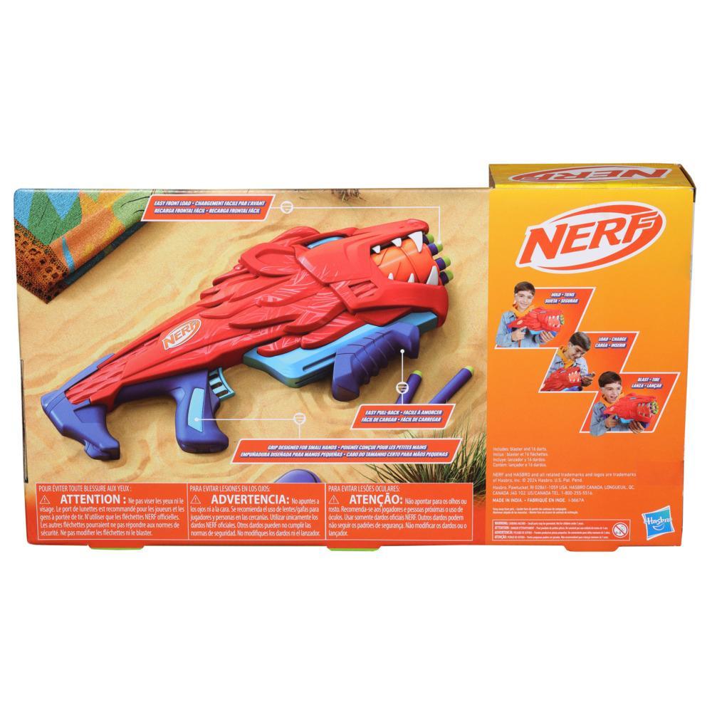 Nerf Junior Wild Lionfury Easy Play Dart Blaster 16 Nerf Elite Darts Ages 6 Up - Image 8