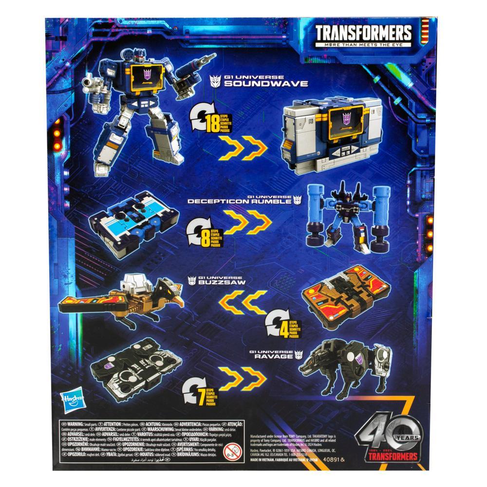 Transformers Legacy United Voyager Class G1 Universe Soundwave Action Figure - Image 3