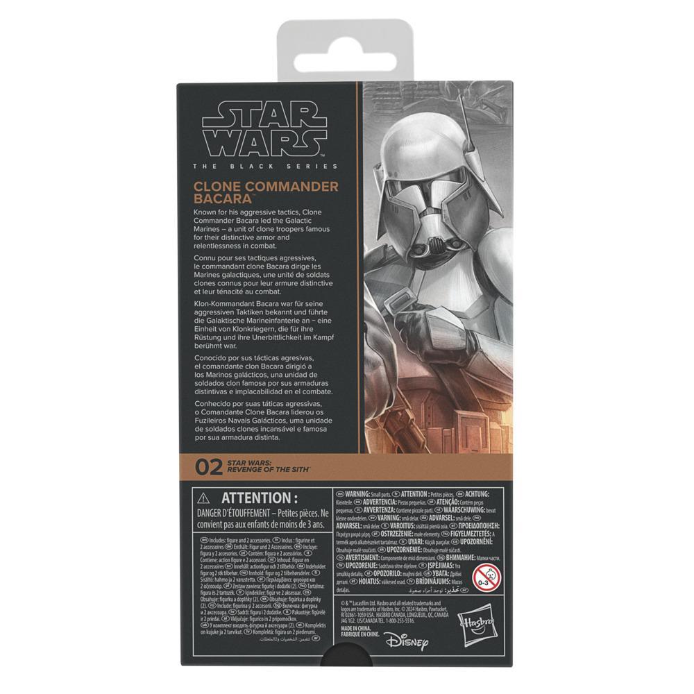 Star Wars The Black Series Clone Commander Bacara Star Wars Revenge of the Sith Action Figure 6 - Image 8