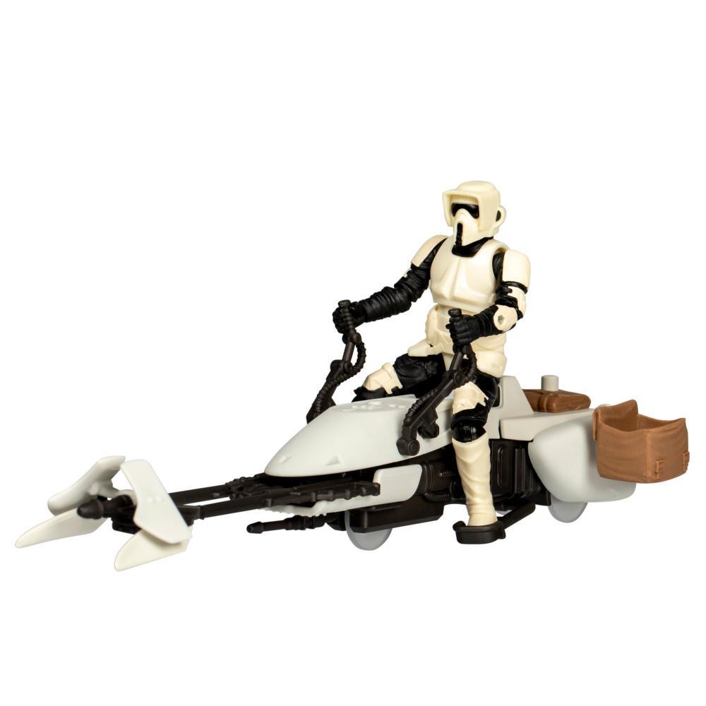 Star Wars Epic World of Action Scout Trooper 4 Action Figure Speeder Bike - Image 4