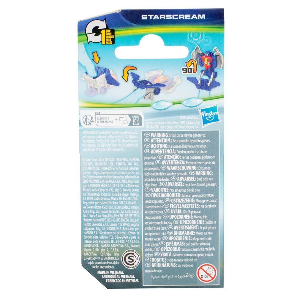Transformers Toys EarthSpark Tacticon Starscream 25 Action Figures for Kids 6 - Image 3