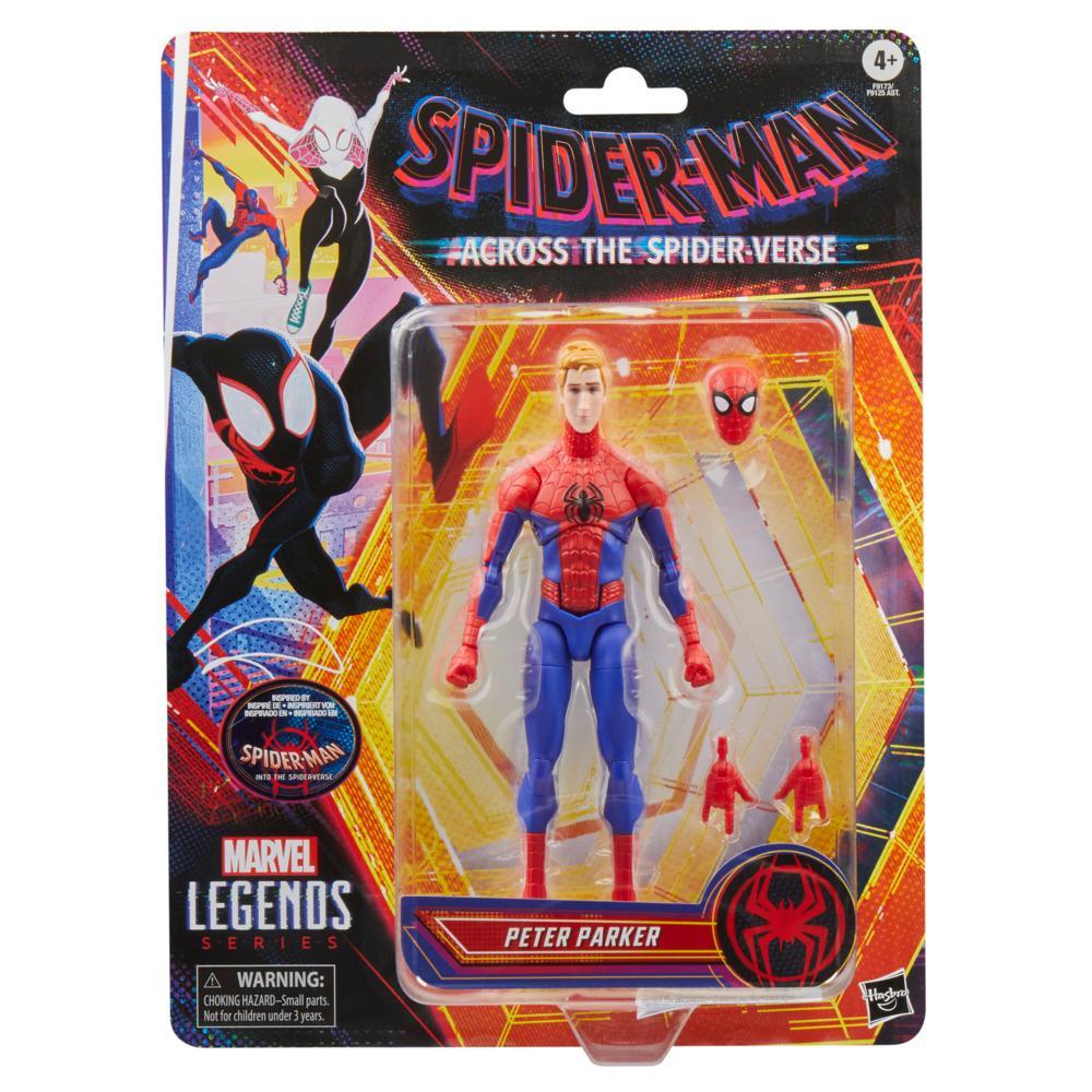 Marvel Legends Series Peter Parker Spider-Man Into the Spider-Verse Collectible Action Figure 6 - Image 7