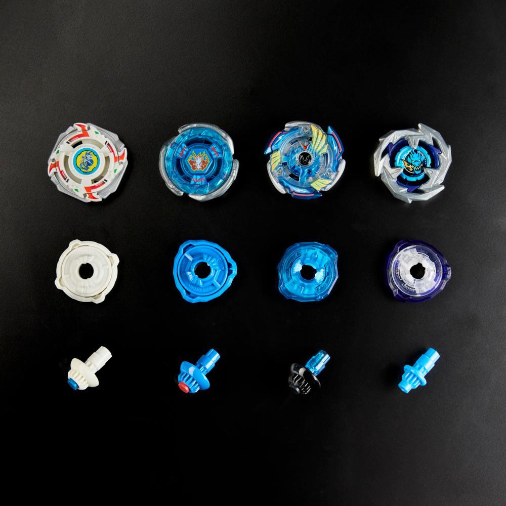 Beyblade X 25th Anniversary Set with 4 Tops 4 Launchers Ages 8 - Image 5