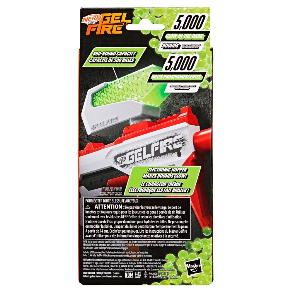 Nerf Pro Gelfire Nightfall Hopper 5000 Glow in the Dark Dehydrated Tracer Rounds - Image 3