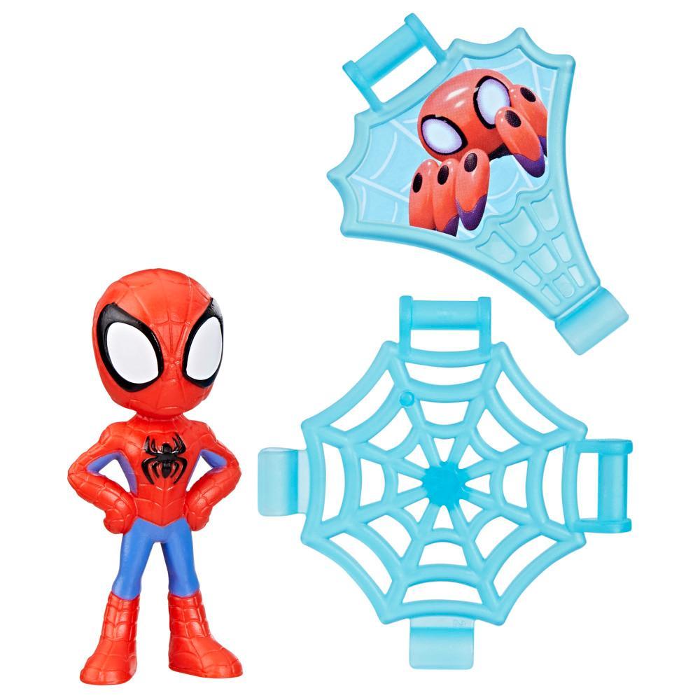 Marvel Spidey and His Amazing Friends Mini 25-Inch Action Figure with Connectable Web Accessories Super Hero Toys for Kids Ages 3 and Up - Image 4