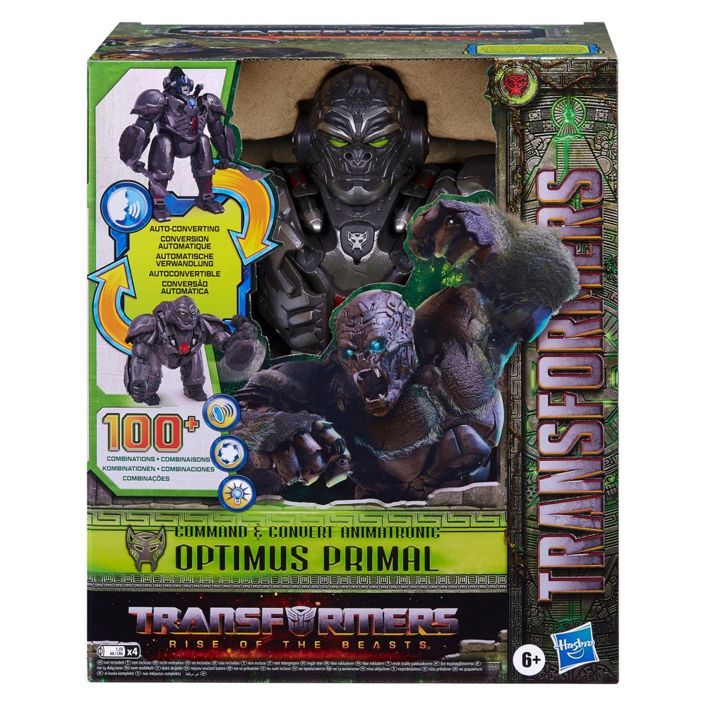 Transformers Rise of the Beasts Command Convert Animatronic Optimus Primal Toy 125 - Image 7