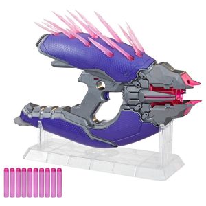 Nerf LMTD Halo Needler Dart-Firing Blaster Light-Up Needles 10-Dart Drum 10 Nerf Elite Darts Game Card