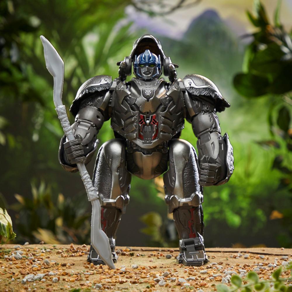 Transformers Rise of the Beasts Command Convert Animatronic Optimus Primal Toy 125 - Image 2