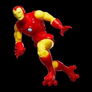 Marvel Legends Series Iron Man Retro Marvel Comics Collectible Action Figure 6
