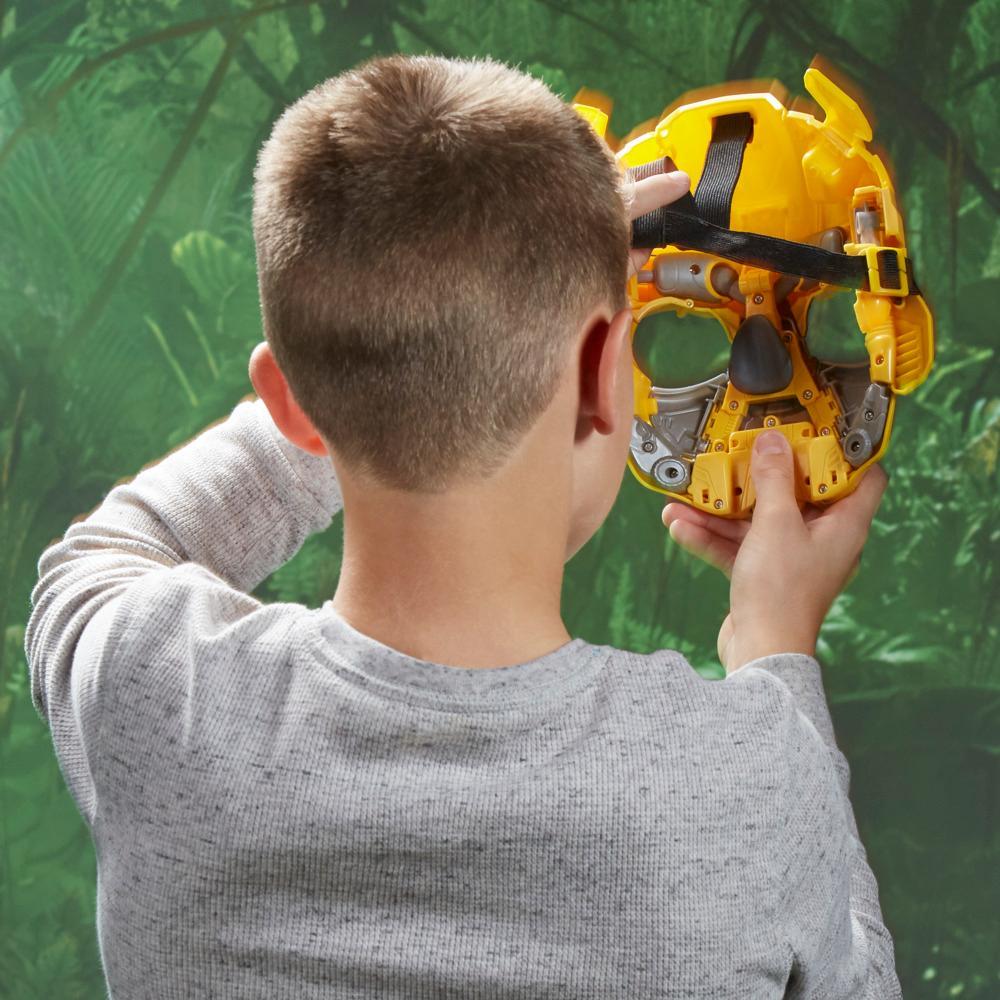 Transformers Toys Transformers Rise of the Beasts Movie Bumblebee 2-in-1 Converting Mask for Ages 6 and Up 9-inch - Image 5