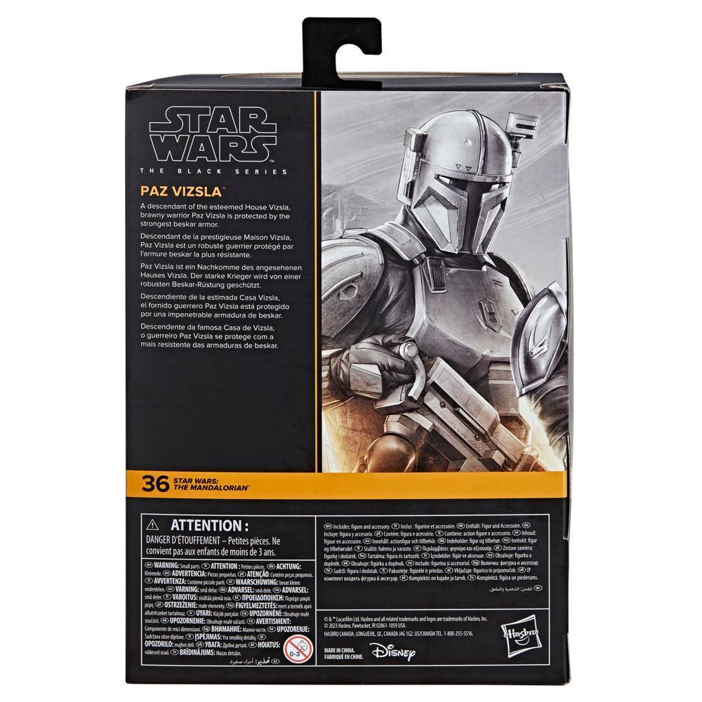 Star Wars The Black Series Paz Vizsla Star Wars The Mandalorian Action Figure 6 - Image 8