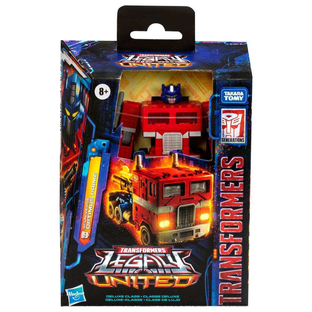 Transformers Legacy United Deluxe Class G1 Universe Optimus Prime Action Figure - Image 2