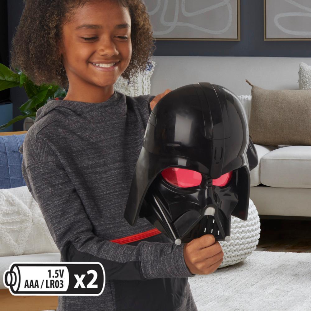 Star Wars Darth Vader Electronic Mask Star Wars Costume for Kids Ages 5 and Up