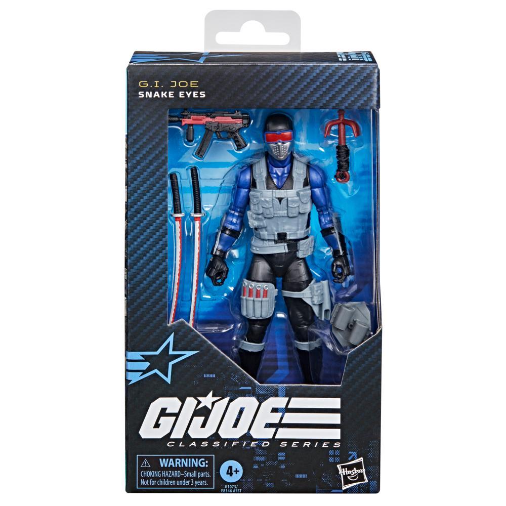 GI Joe Classified Series 165 Snake Eyes Action Figure - Image 11
