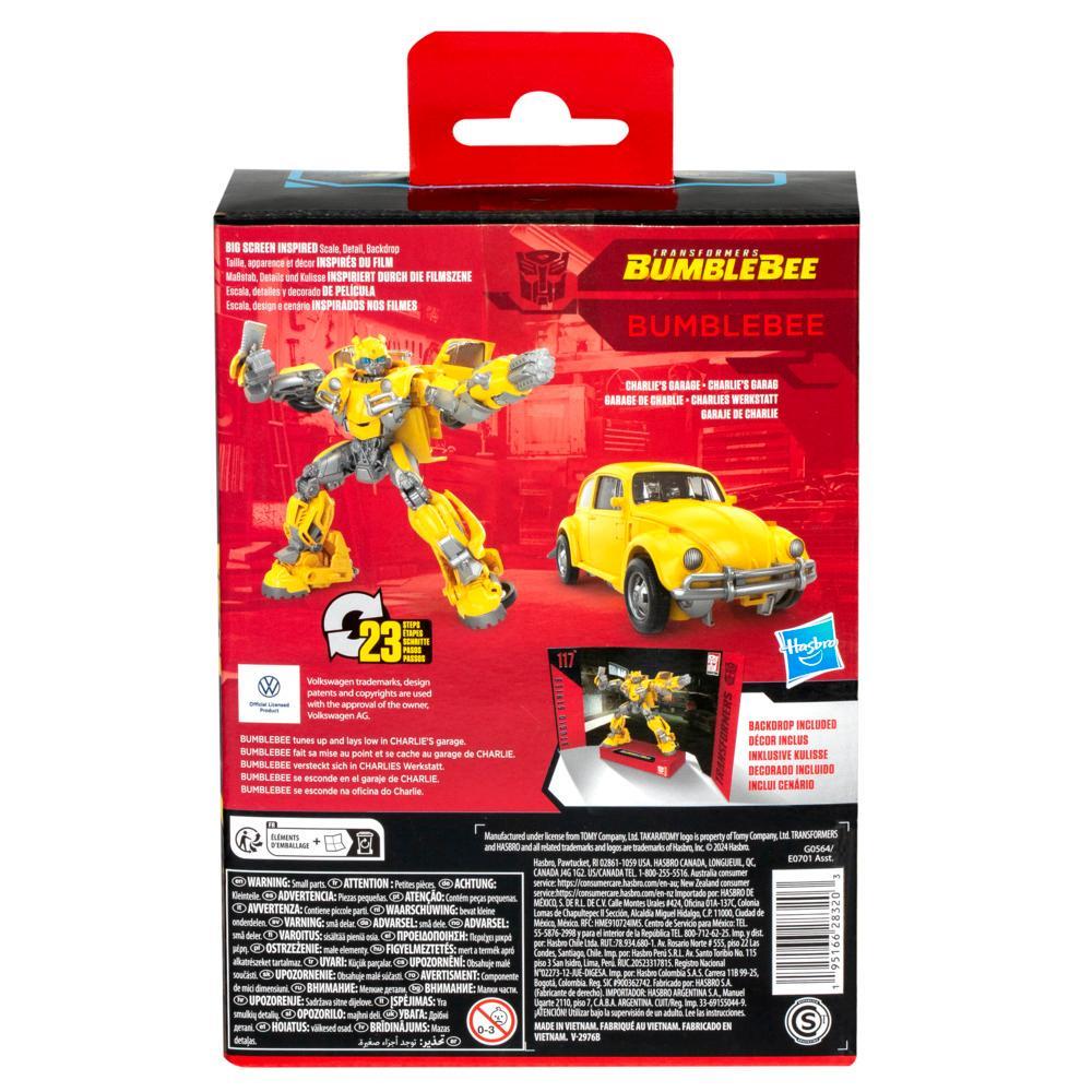 Transformers Studio Series Deluxe Class Transformers Bumblebee 117 Bumblebee Action Figure - Image 3