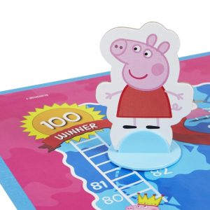 Chutes and Ladders Peppa Pig Edition Board Game for Kids Ages 3 and Up for 2-4 Players