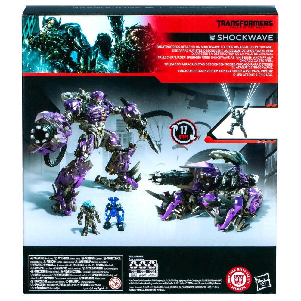 Transformers Studio Series Leader Class Transformers Dark of the Moon Shockwave Action Figure - Image 3