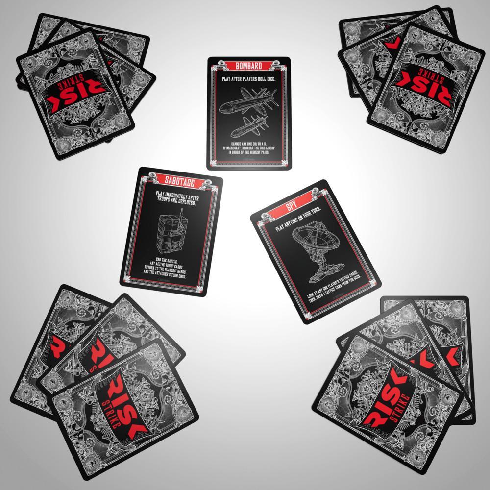 Risk Strike Cards and Dice Game Quick-Playing Strategy Card Game Ages 10 Family Games - Image 4