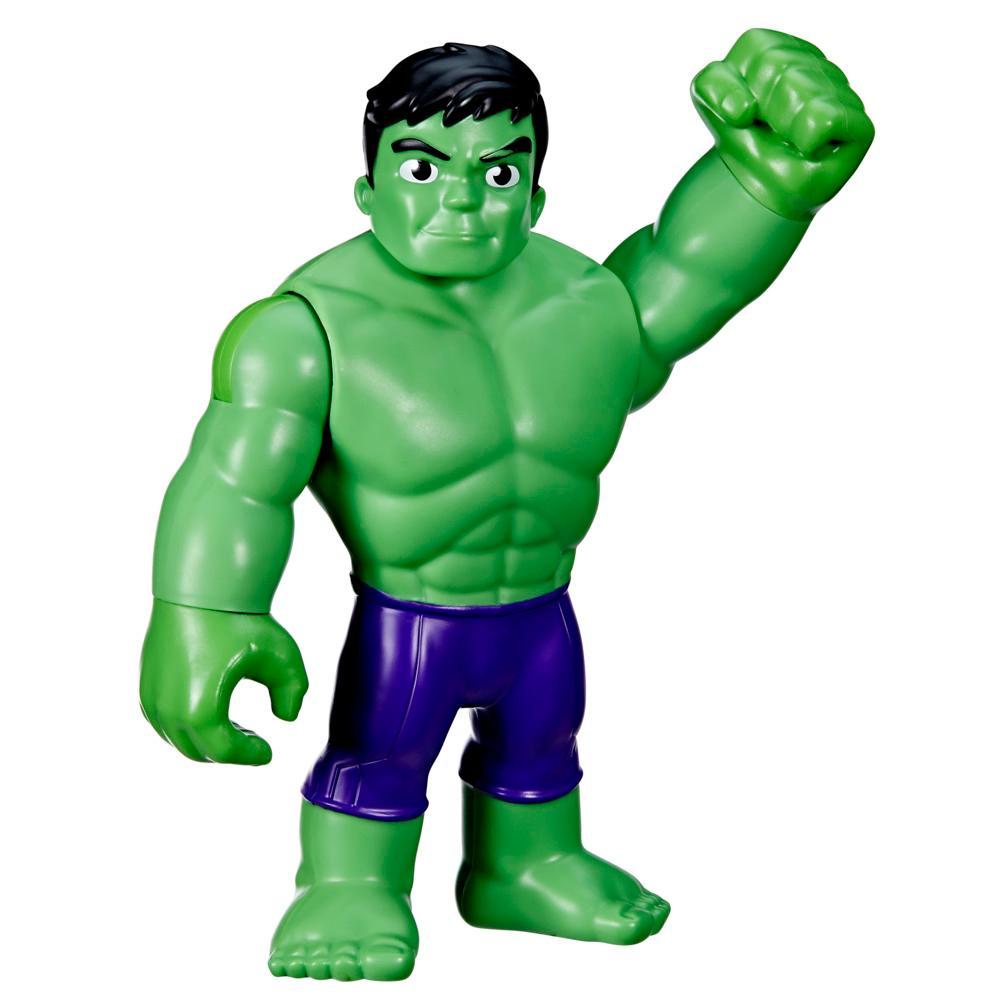 Marvel Spidey and His Amazing Friends Supersized Hulk Action Figure Preschool Toy Age 3 and Up
