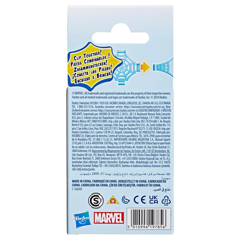 Marvel Spidey and His Amazing Friends Mini 25-Inch Action Figure with Connectable Web Accessories Super Hero Toys for Kids Ages 3 and Up - Image 9