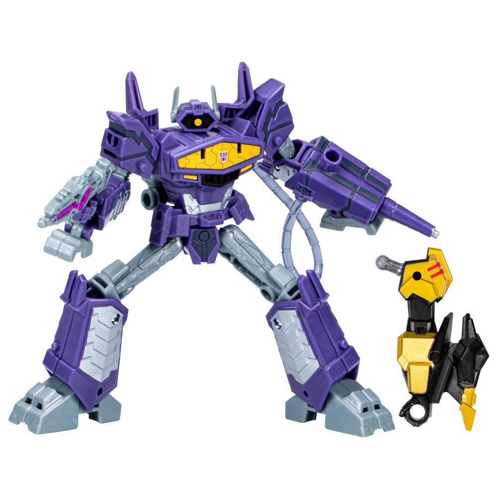 Transformers Toys EarthSpark Deluxe Class Shockwave Action Figure - Image 6
