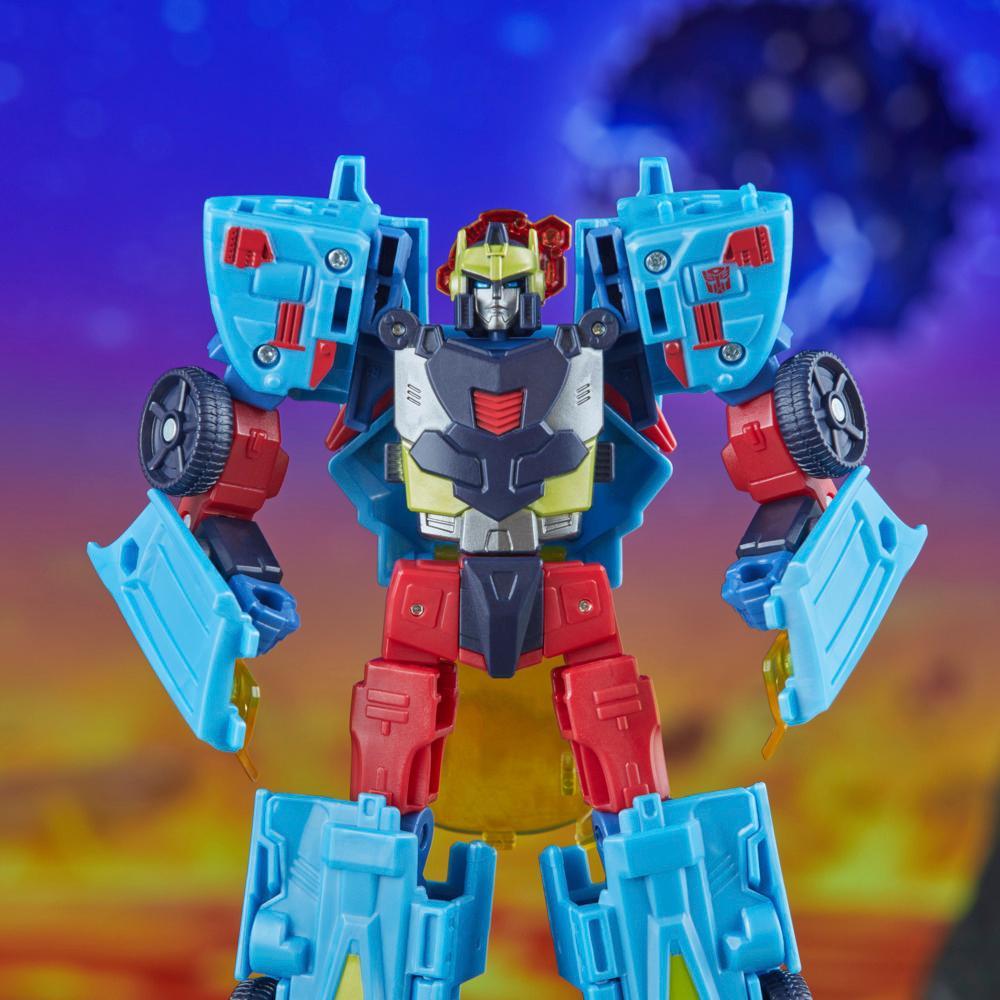 Transformers Legacy United Deluxe Cybertron Universe Hot Shot 55 Action Figure 8 - Image 5