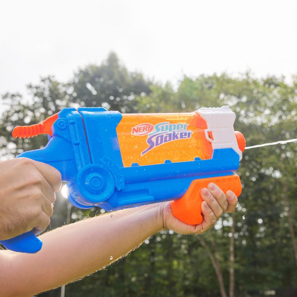 Nerf Super Soaker Flip Fill Water Blaster Fast Fill 30 Fluid Ounce Tank Water Toys - Image 9