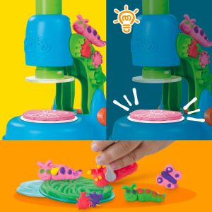 Play-Doh Light  Look Microscope Playset